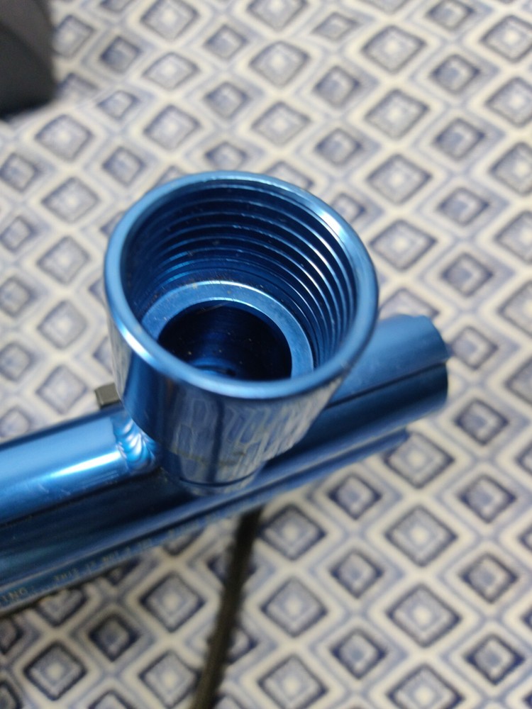 Viewloader VL Triton II 2 Blue Paintball Gun With LOADER Fully Functional