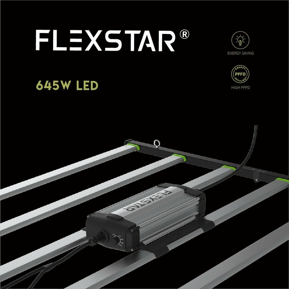 Flexstar 645W PRO Commercial LED Grow Light High Efficiency High Yield (NEW)