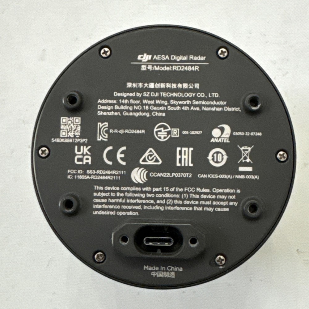 DJI AESA Digital Radar, RD2484R, Please Read Details