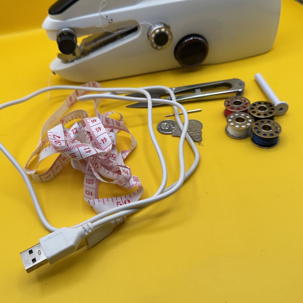 Mini Handheld Sewing Machine, Portable Electric Sewing Machine with Sewing Acces