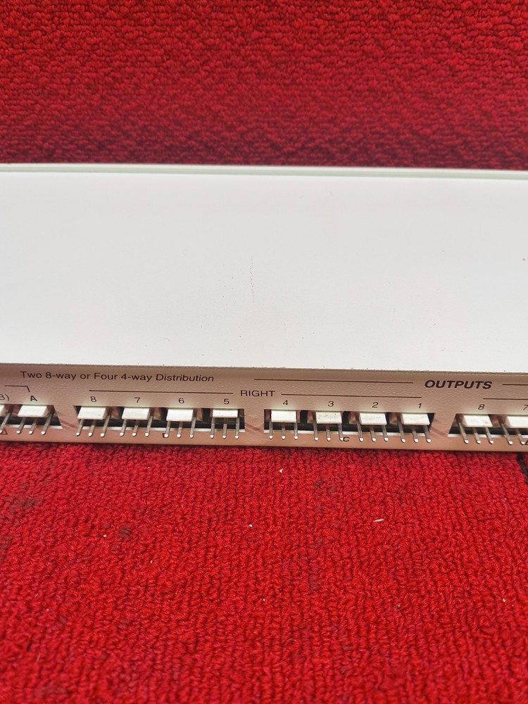 Used Audioarts Engineering Amp model 8400 Good Condition