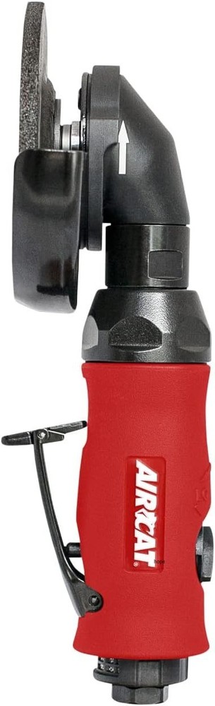 AIRCAT Pneumatic Tools 6340-A: 1.0 HP 4-1/2-Inch Angle Grinder with Spindle Lock