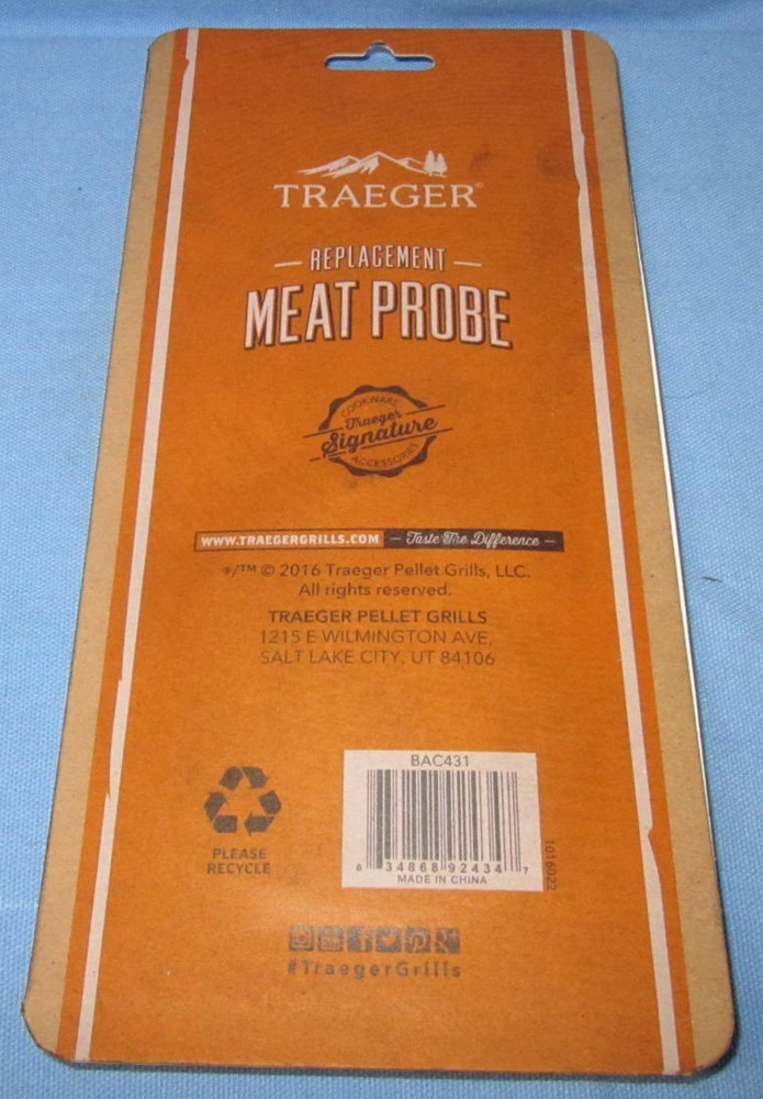 Traeger Replacement Meat Probe (2 Pack)