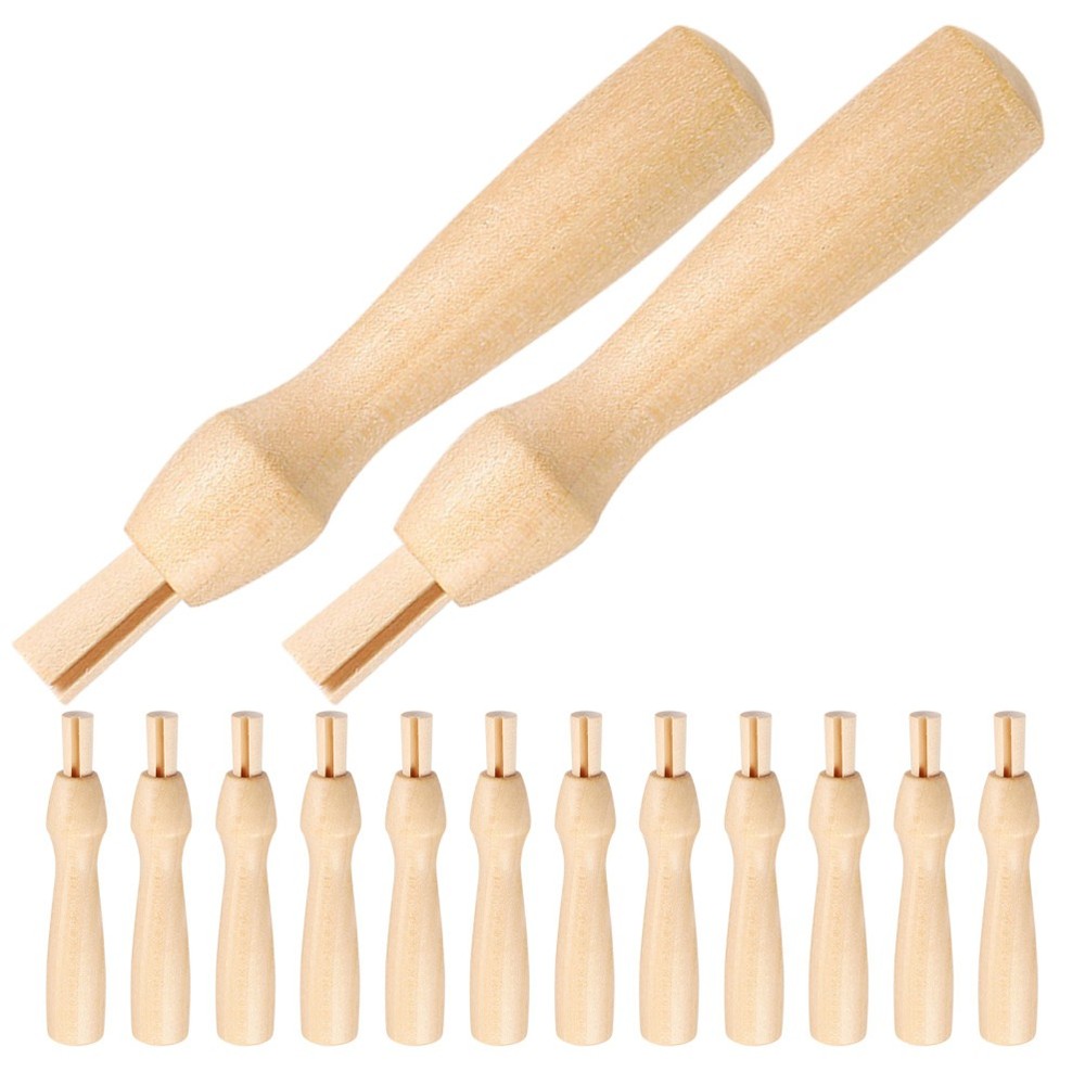 14Pcs Punch Needle Craft Tool Felting Handles Replacement Grip DIY Tool Project