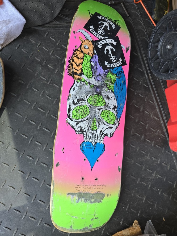 Welcome Nolan Johnson Skateboard