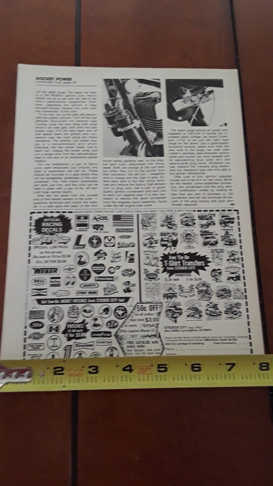 1977 YAMAHA RD400 ORIGINAL 1977 ARTICLE
