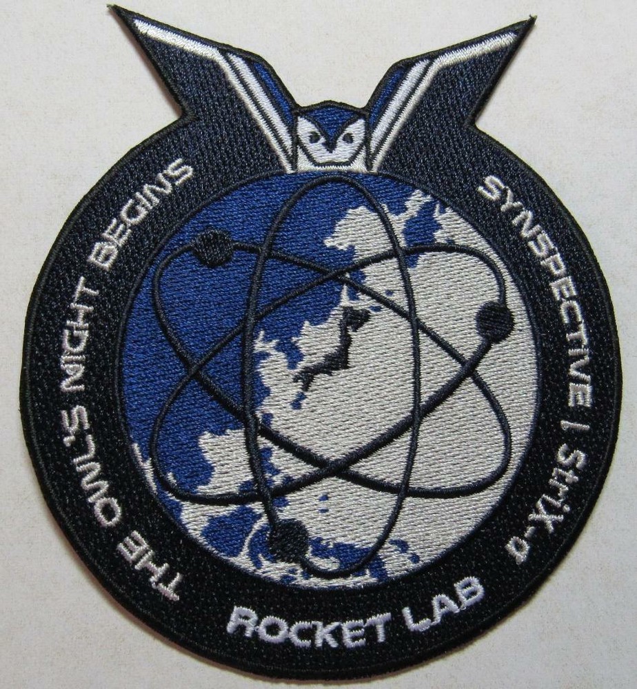 ROCKET LAB #17 MISSION SPACE PATCH Owl’s Night Begins