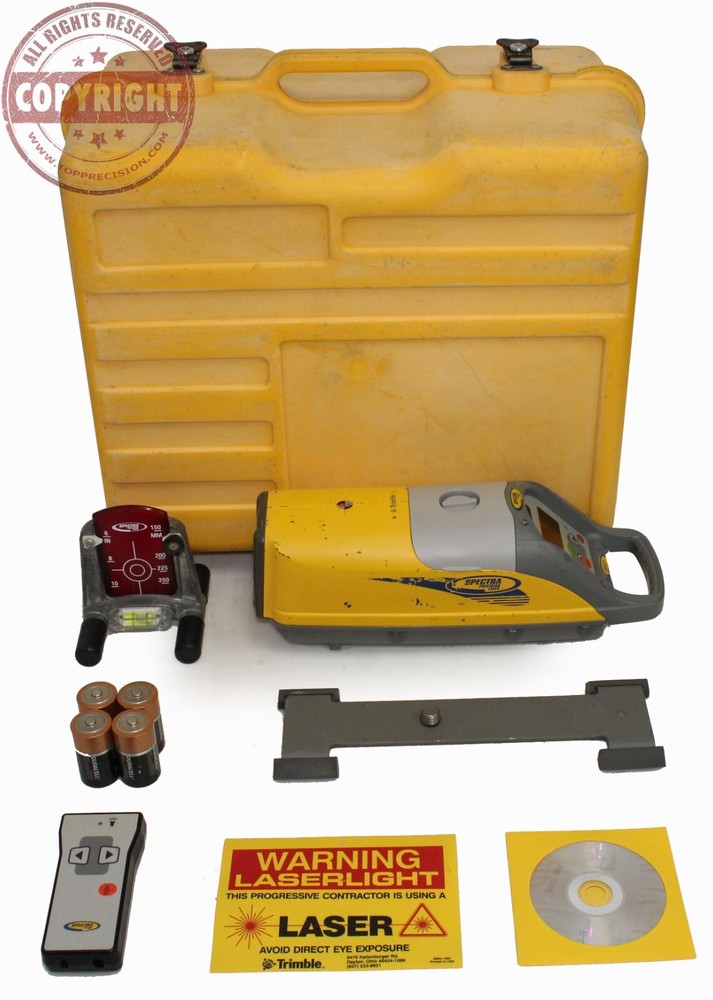 SPECTRA PRECISION DG511 PIPE LASER LEVEL,DIALGRADE,TRIMBLE,TOPCON,AGL,TRANSIT