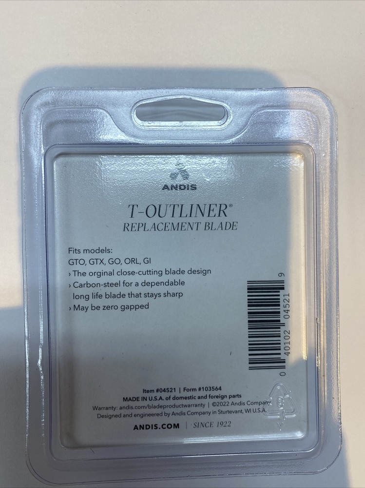 Andis Professional T-OUTLINER_ REPLACEMENT_BLADE_#04521