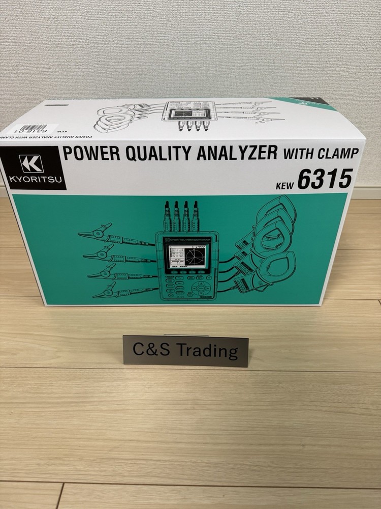 KYORITSU 6315-01 power quality analyzer and clamp sensor set model