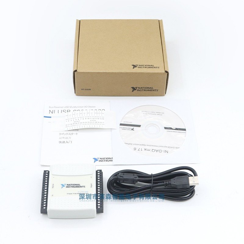 NI USB-6009 USB-6008 data collection card multi-function 0021 terminal block