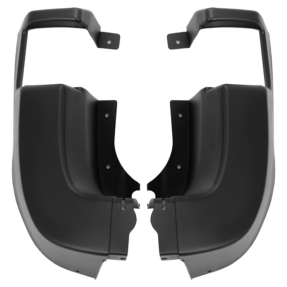 HECASA Rear Bumper Side End Cap Cover Compatible Right & Left Side, black