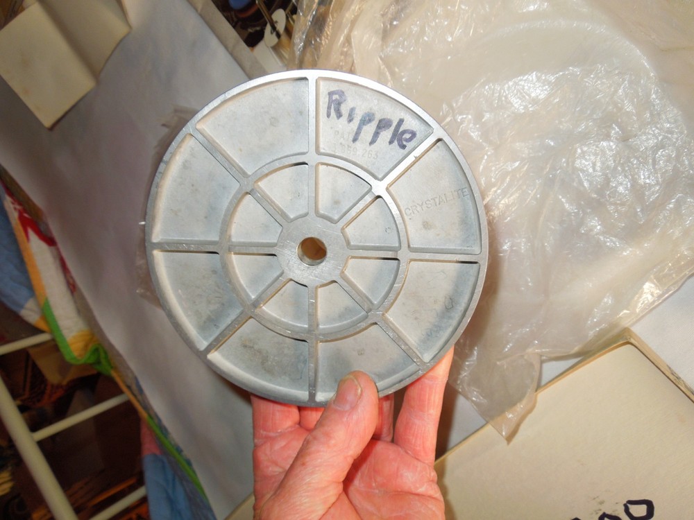 NOS Lapidary Diamond Discs, 6" Crystalite Lap , HI-TECH RAYTECH A FEW USED HTF