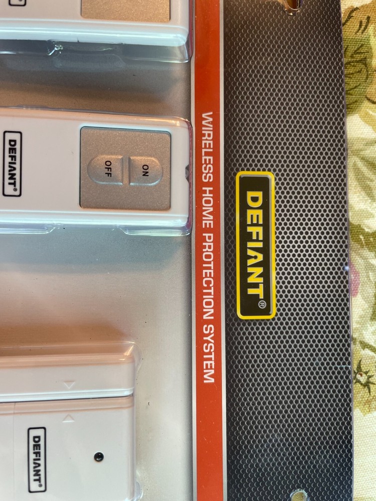 Defiant Wireless Home Protection System Whole Home Kit New