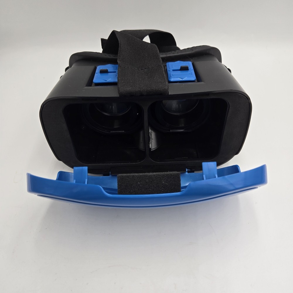 ONN Virtual Reality VR Smartphone Headset for Apple / Android Blue New Open Box