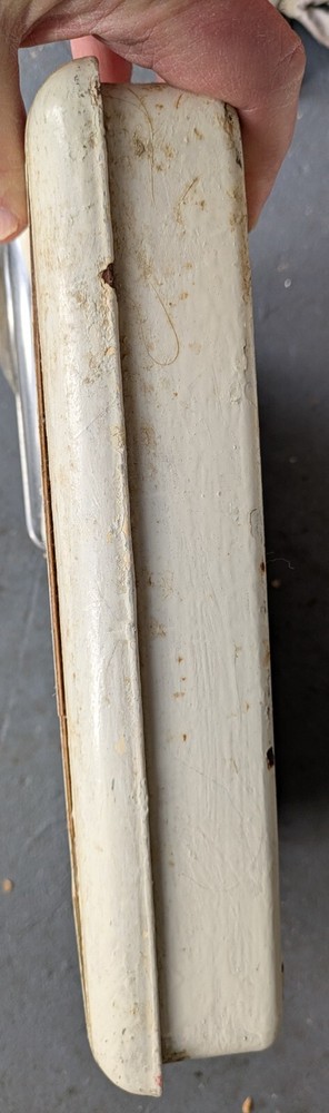 Vintage Borg Bathroom Scale White Great Working Condition 1950s