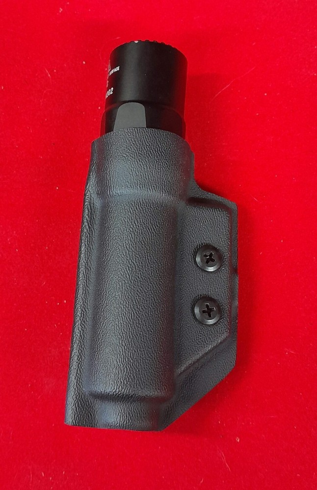 SUREFIRE G2X Flashlight kydex sheath(flashlight Not Included) black