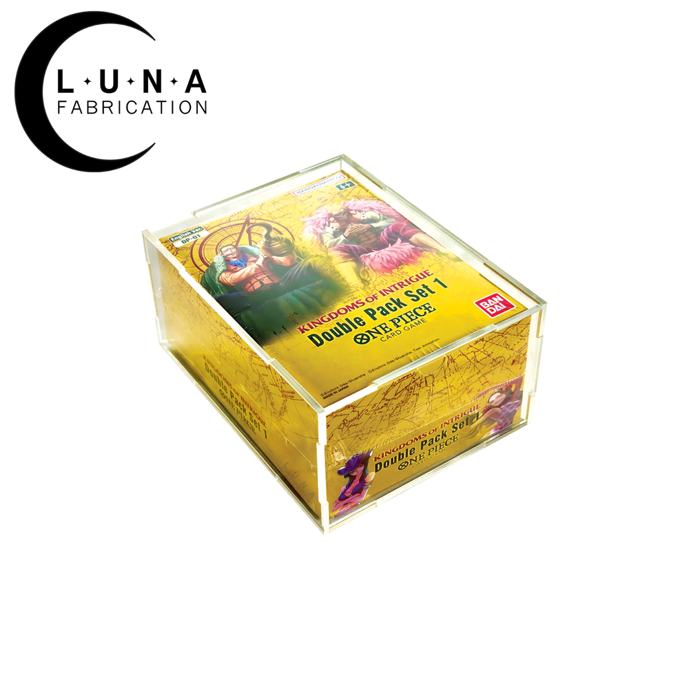 Acrylic Display Case for One Piece Double Pack Retail Case