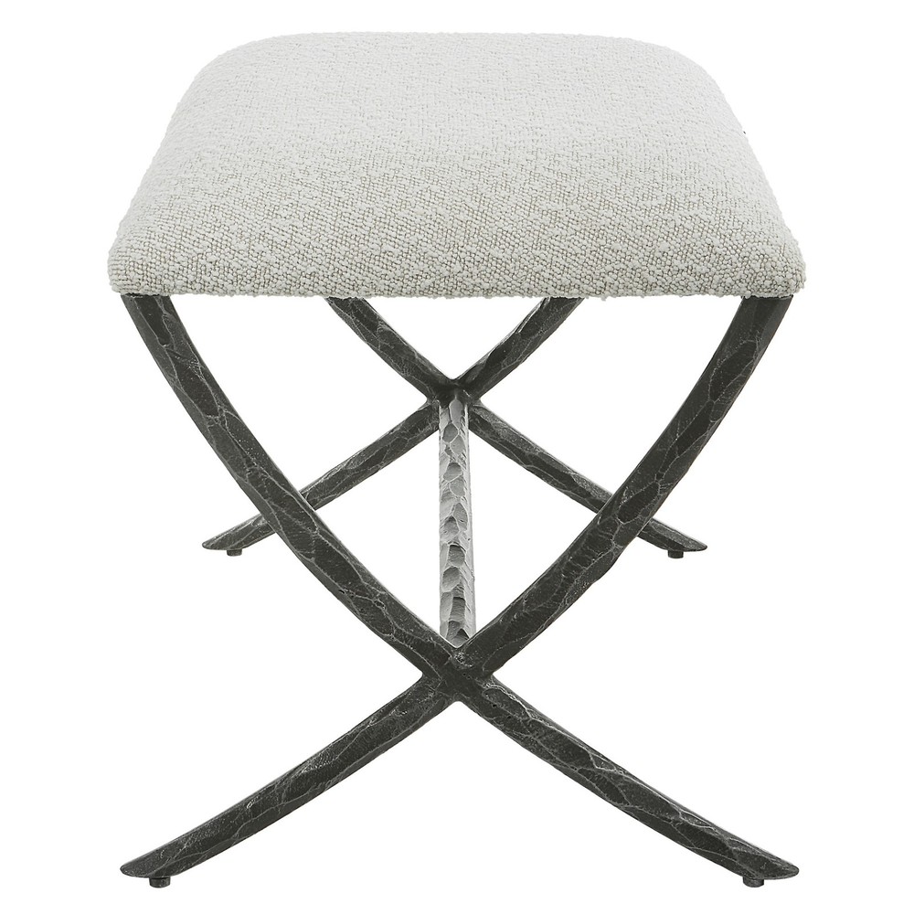 Uttermost 23750 Brisby 24"W Bench - White