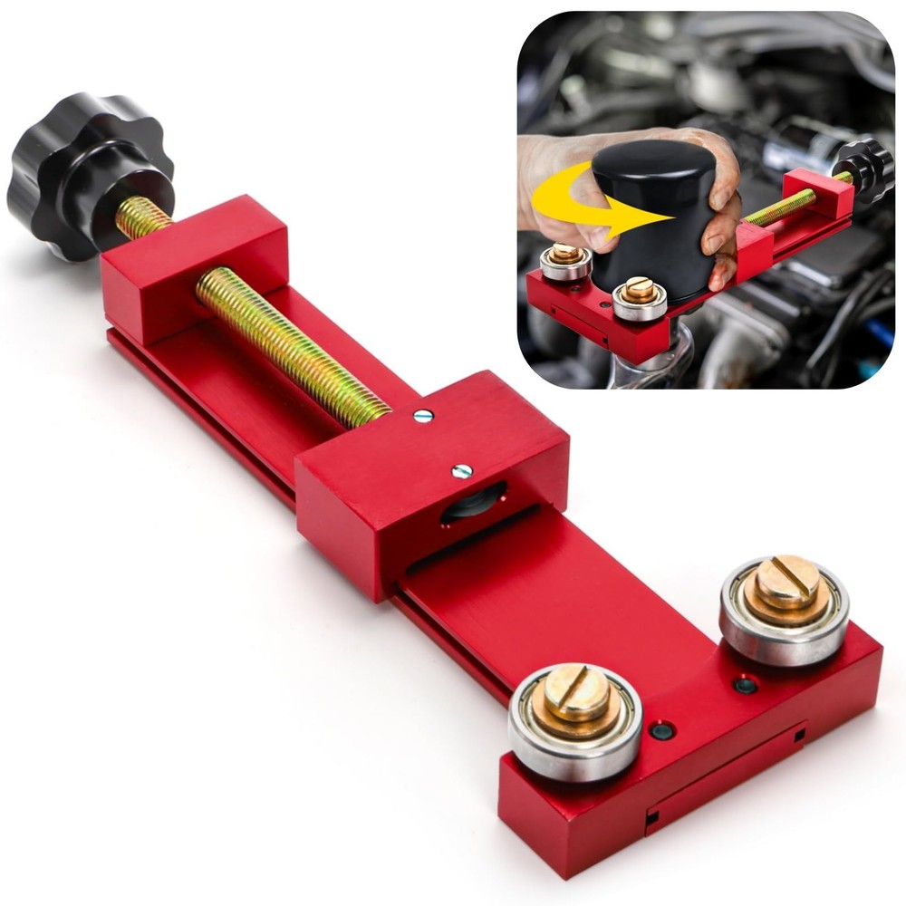 Acshio Oil Filter Cutter, Adjustable Cutting Tool for Red