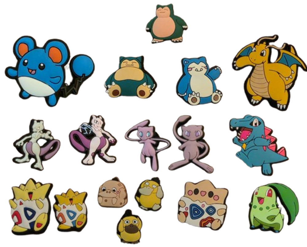 Pokémon Croc Charms! Set#2*