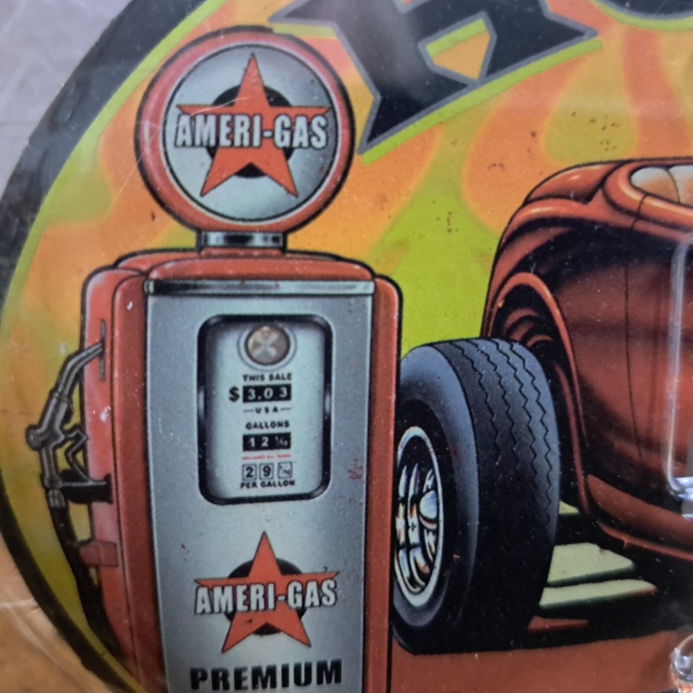 Oval Hot Rod Garage Double Switch Plate