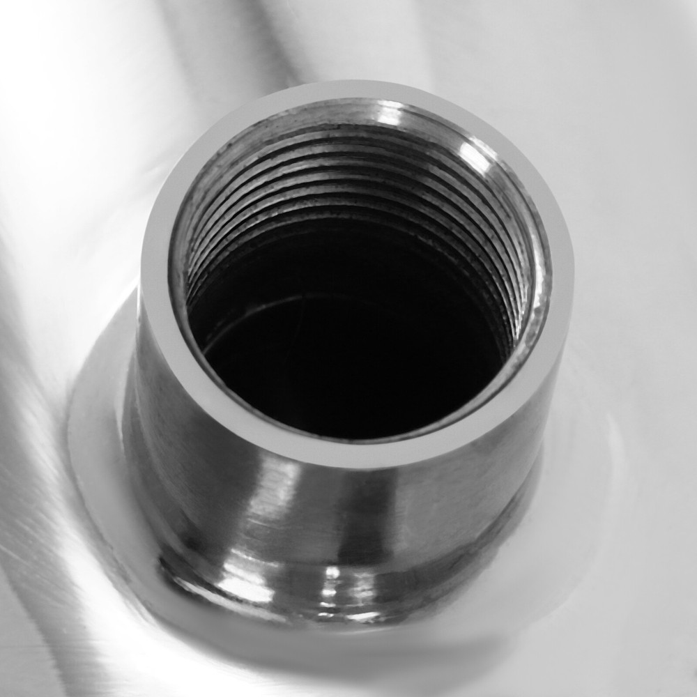 10-Hole 1/2" Female Thread Condenser Column Shape Condenser Stainless Steel