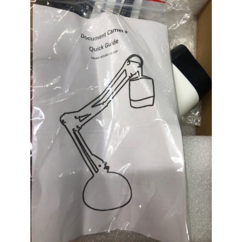 Document Camera for Teachers, 8mp with Auto-Focus and LED Supplemental Light
