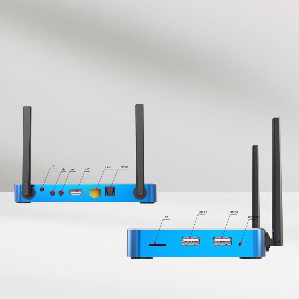 New SuperBox S6 Max Android Wireless Internet Portable Same-day ship upon order