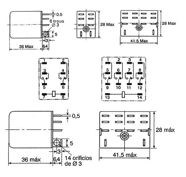Omron PTF08A-E Plugin function module 1pc, new