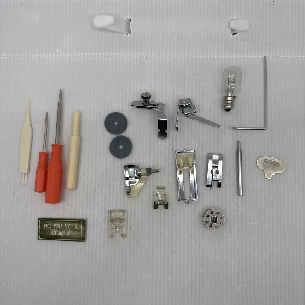 White ESP Model 4000 Computerized Sewing Machine Accessories Only