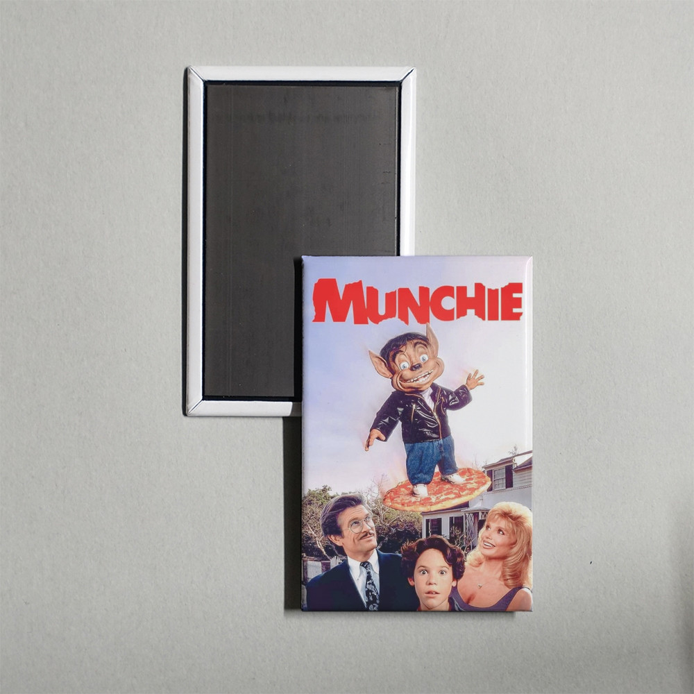 Munchie Mini Movie Poster Fridge Locker Magnet