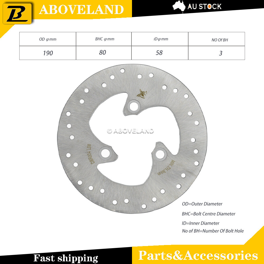 Brake DISC ROTOR FITS ADLY Predator 50/100