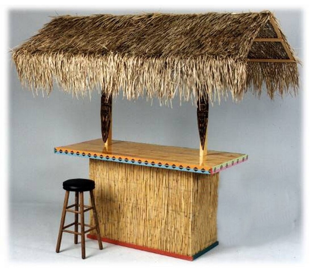 Portable Tiki Home Bar Plans