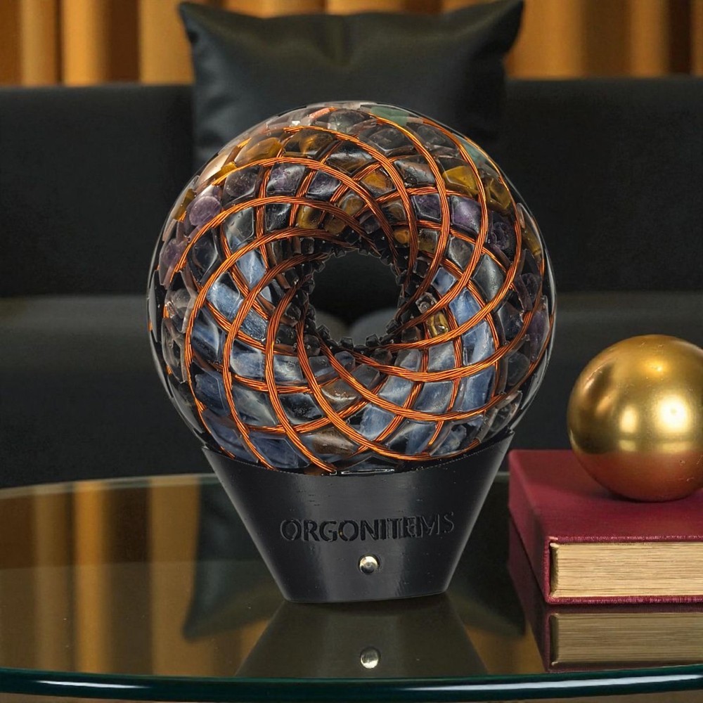 TEN Elements Torus PEMF Rodin Coil Frequency Generator.