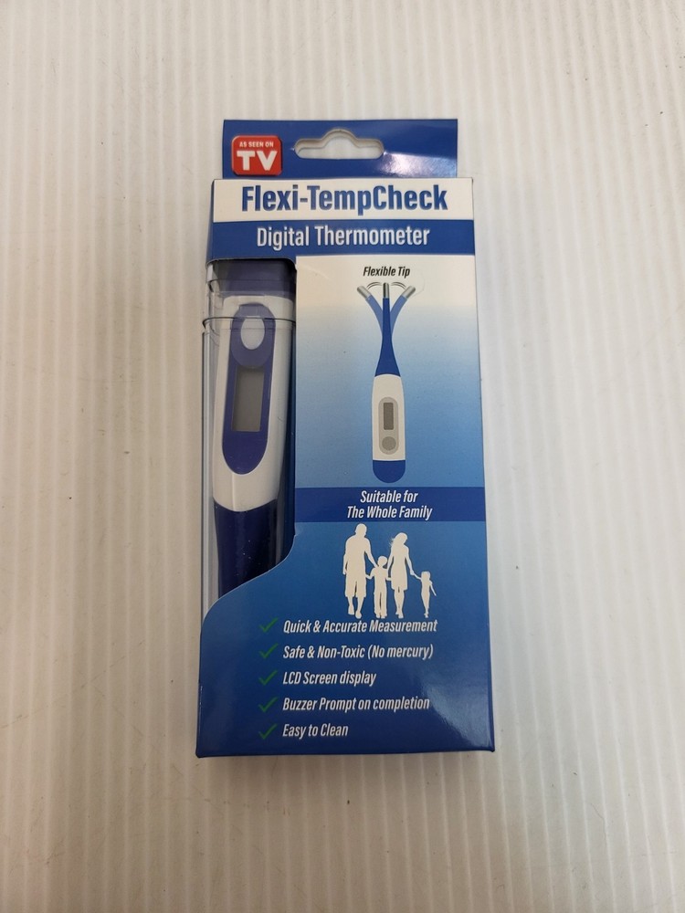 Flexi-TempCheck Digital Thermometer 03160 Quick & Safe