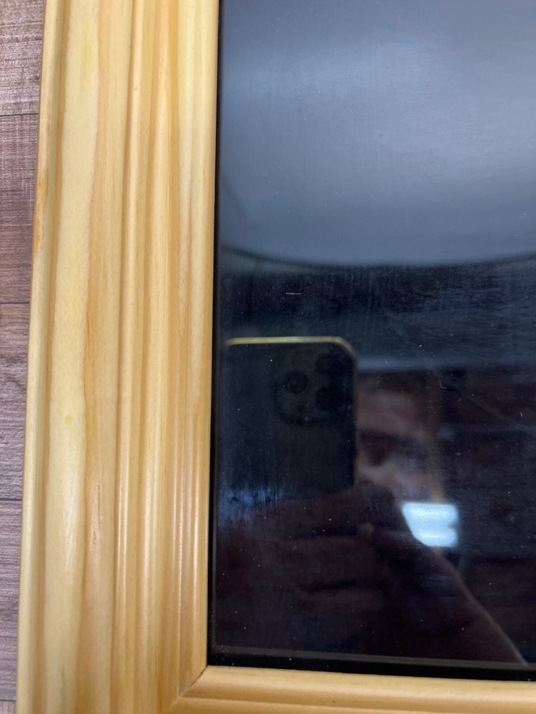 Keepsake Memory Tray With Glass Insert 14.5" X 11.5" Sturdy Construction