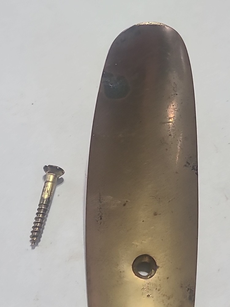 CVA Hawken Sidelock Muzzleloader Brass Buttplate W/ Screws
