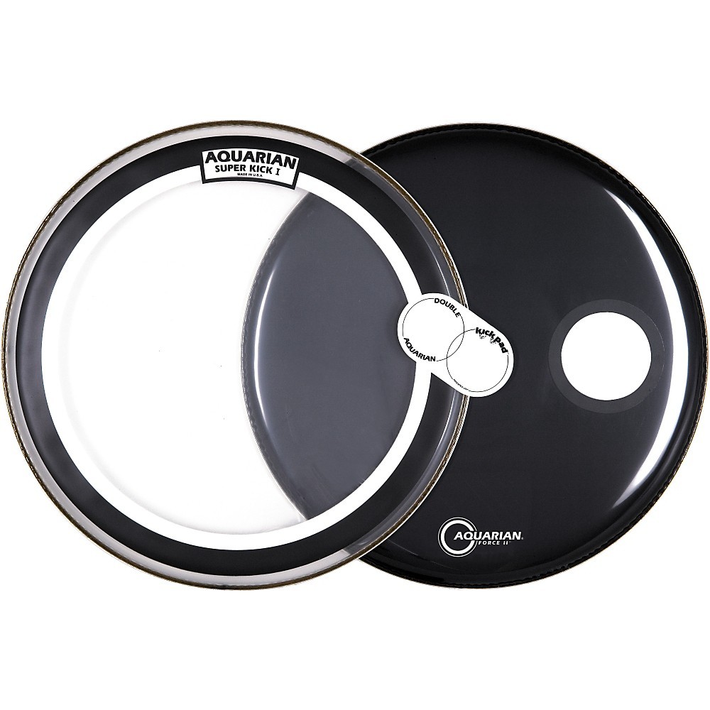Aquarian Bass Drumhead Pack 22 in.