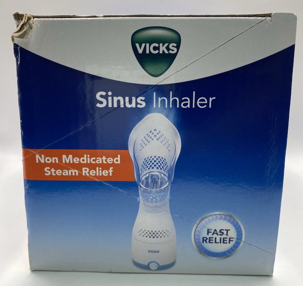 Vicks Personal Steam Inhaler with Variable Steam Control & Soft Mask -