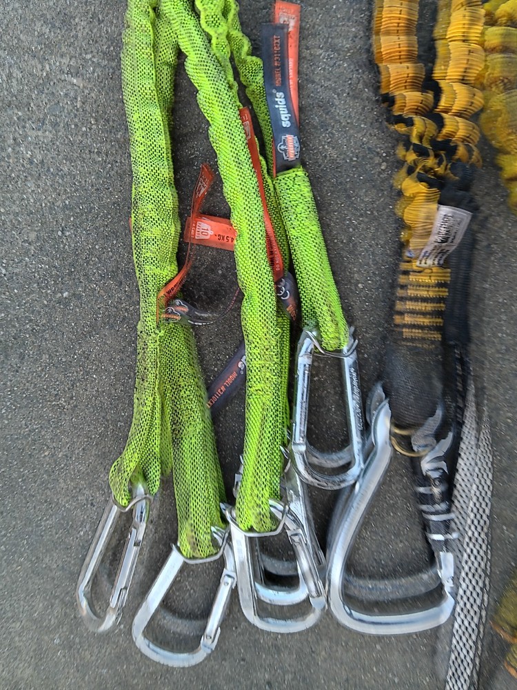 5x Lot Ergodyne Squids Tool Tether 1X 3m Tether (15lbs) 1X Python Saftey Tether