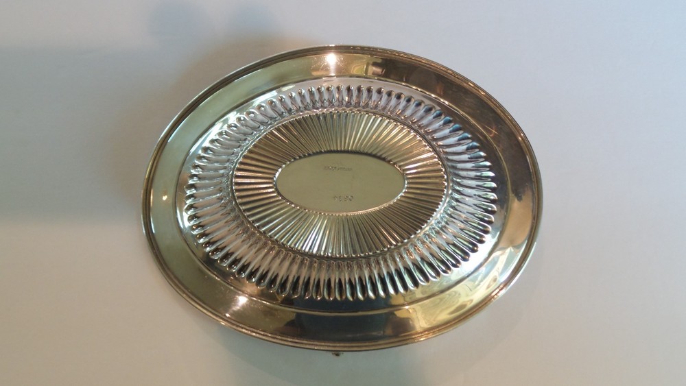 SSMC Sterling Silver Swing Handle Basket, c. 1917, 115 Grams