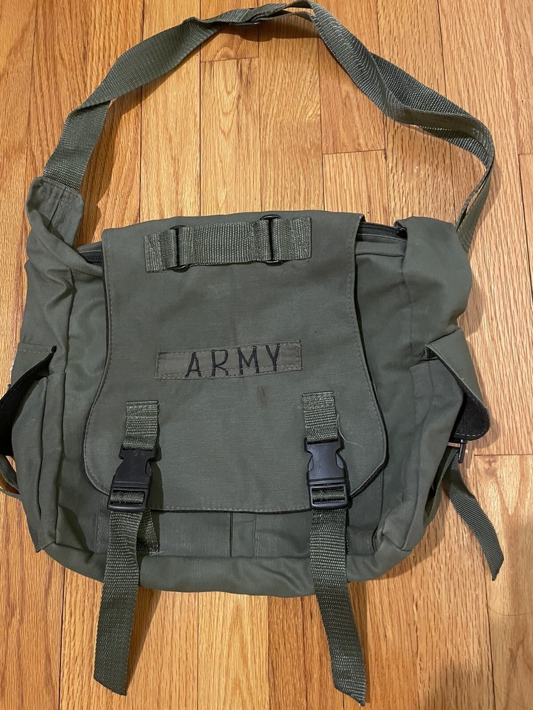 Vintage Army Messenger Bag