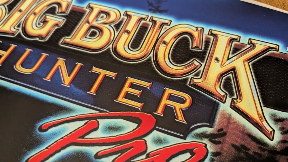 Big Buck Hunter PRO Marquee Cabinet Type Arcade