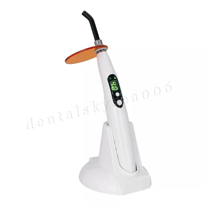 Dental Wireless LED.B Curing Light Lamp Cordless Adjustable Working Time USA