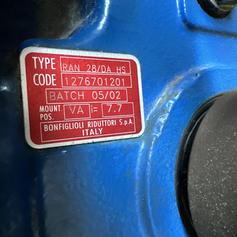Bonfiglioli RAN-28/DA-HS GEARBOX K-23