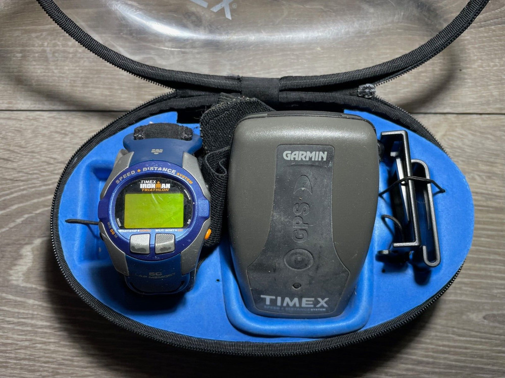 Timex Garmin Speed & Distance Watch GPS UNTESTED
