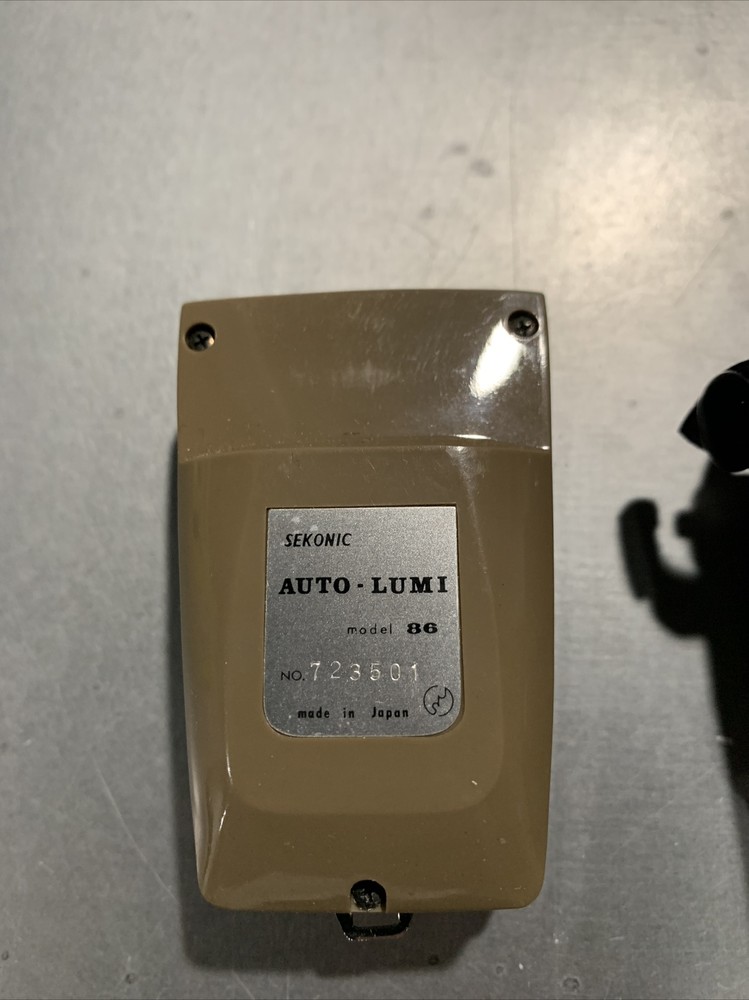 Sekonic Auto-Lumi Model 86 Light Meter with Case