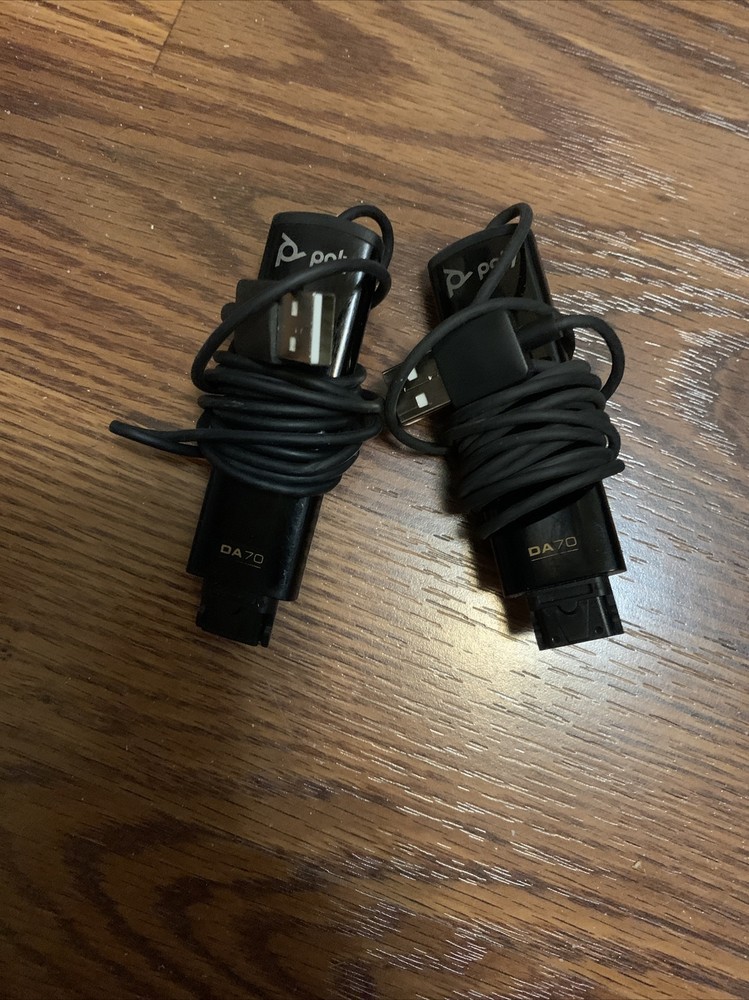 2x Plantronics DA70 USB Audio Processor