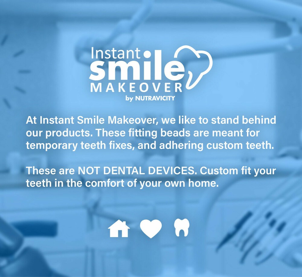 Instant Smile Makeover Select A Tooth Temporary Replacement Kit - All 3 Shades!